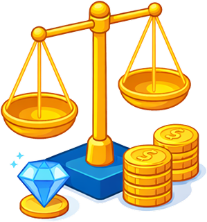天秤コインバリューアイコン